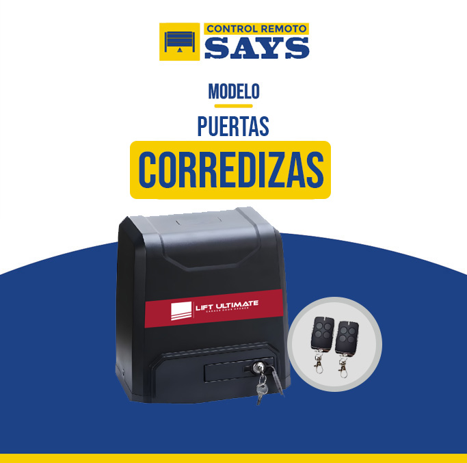 motores para puertas de garaje
