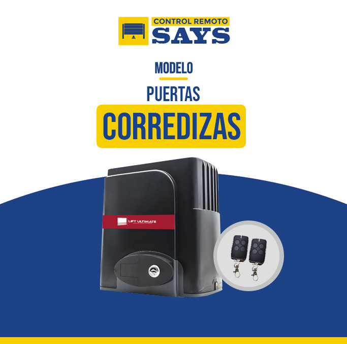 motores para puertas de garaje