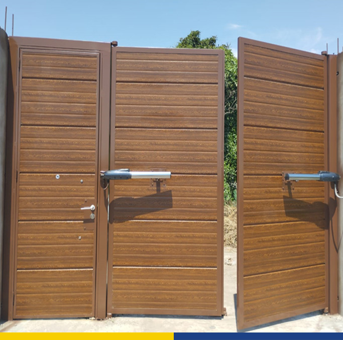 puertas de garaje batientes