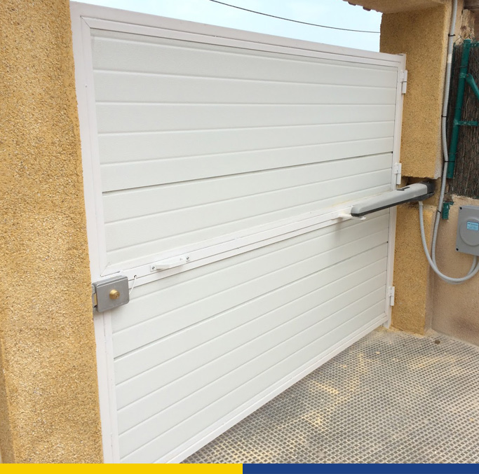 puertas de garaje batientes