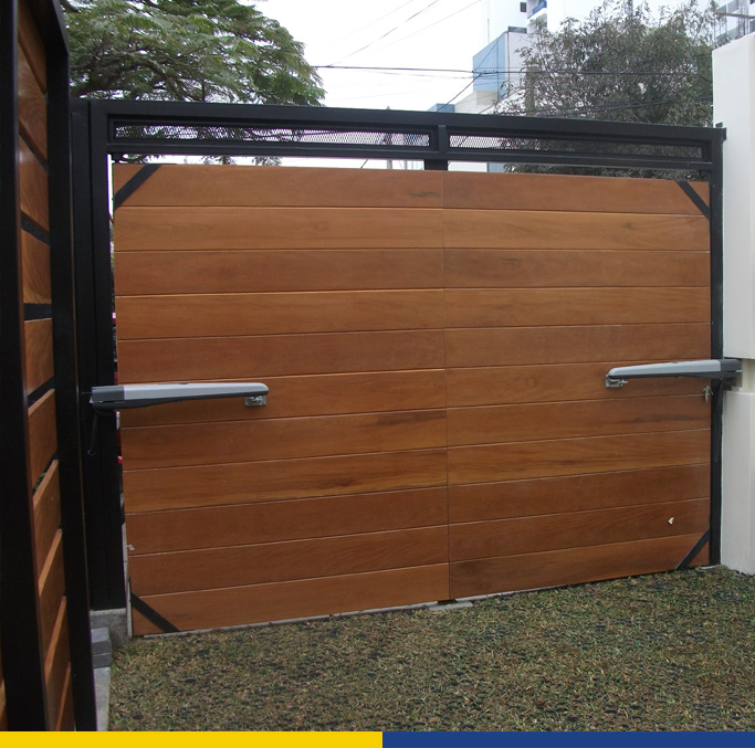 puertas de garaje batientes