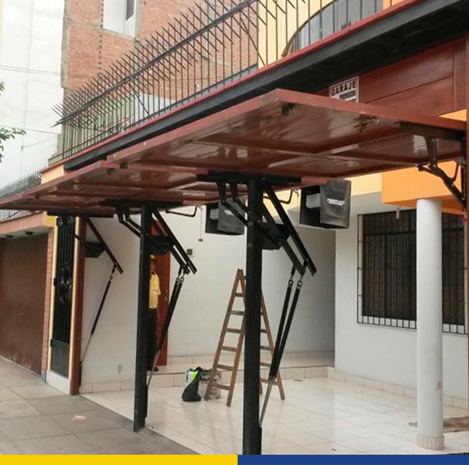 puertas de garaje levadizas