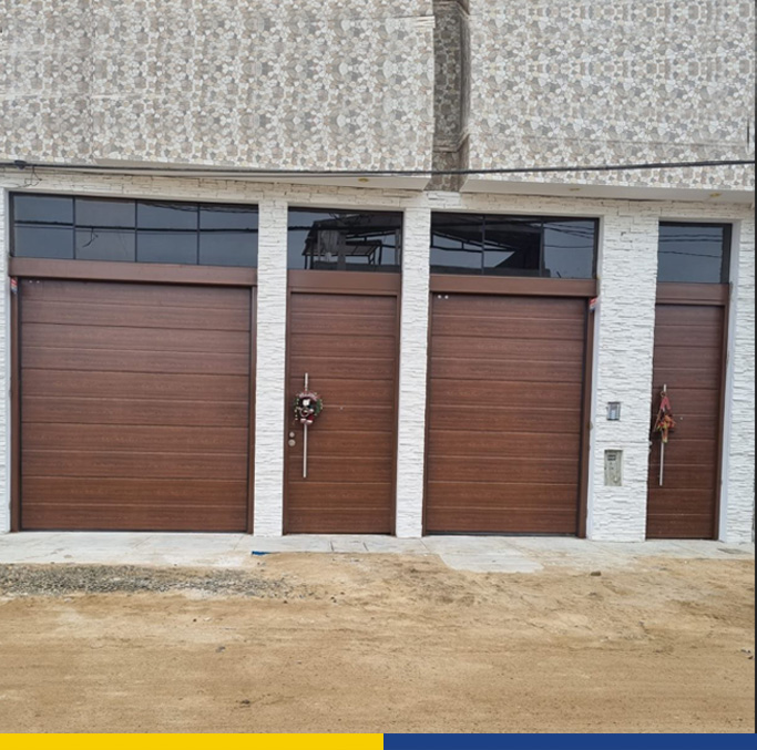 puertas de garaje seccionales