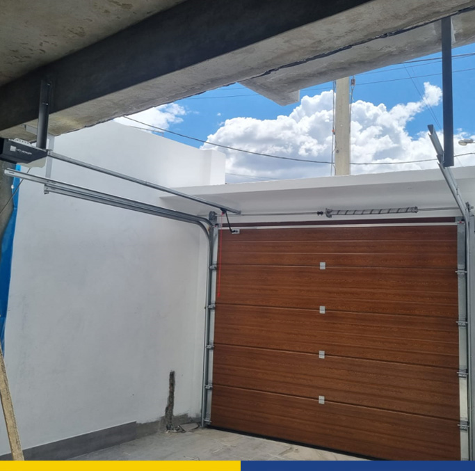 puertas de garaje seccionales