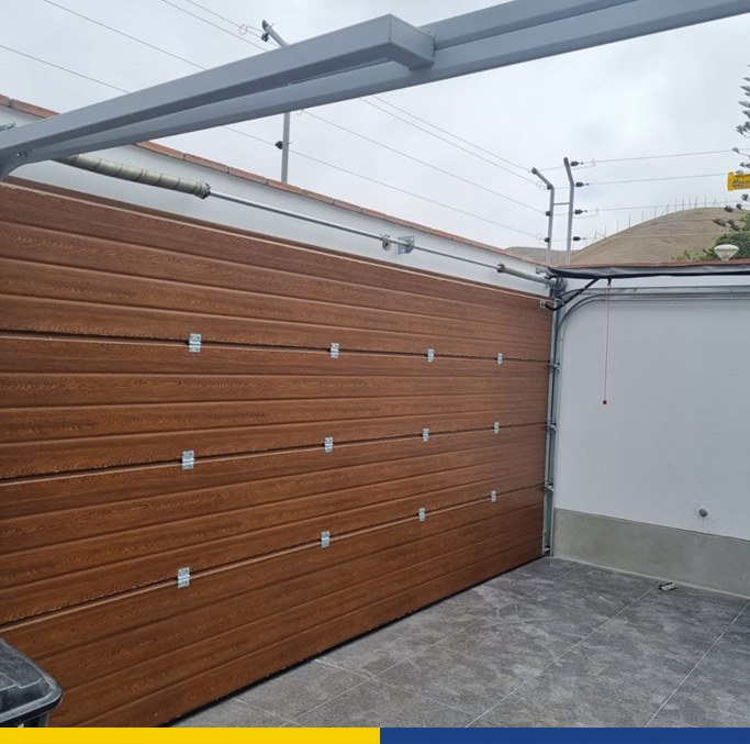 puertas de garaje seccionales